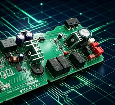 PCBA de contrôle de relais pour la commutation de charge dans les systèmes de maison intelligente et d'automatisation